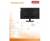 Lenovo ThinkVision T27h-2L - 1046862 - zdjęcie 4